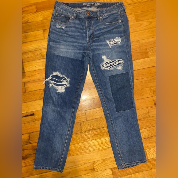 Womens American Eagle Crop Pants - Picture 1 of 2